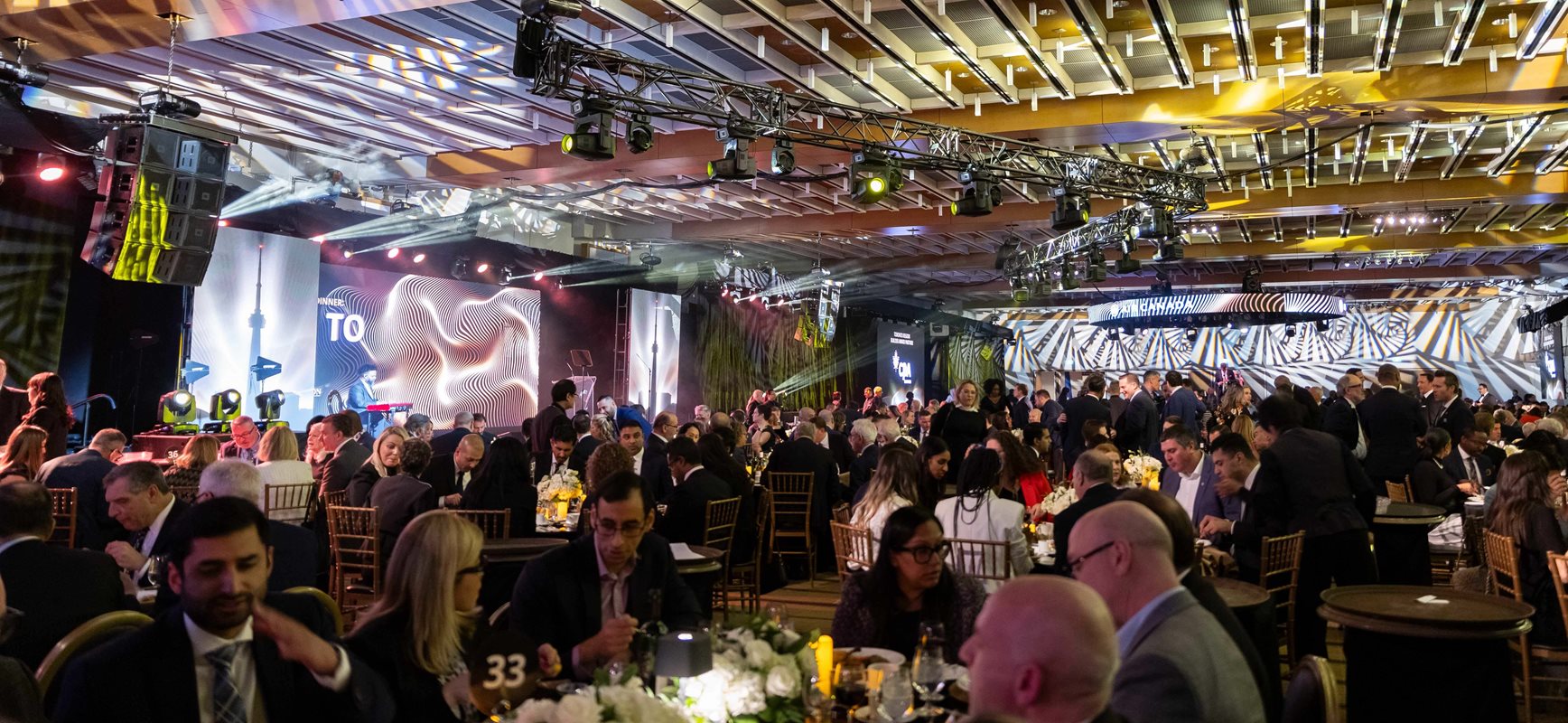 A table of attendees from 2024's Annual Dinner