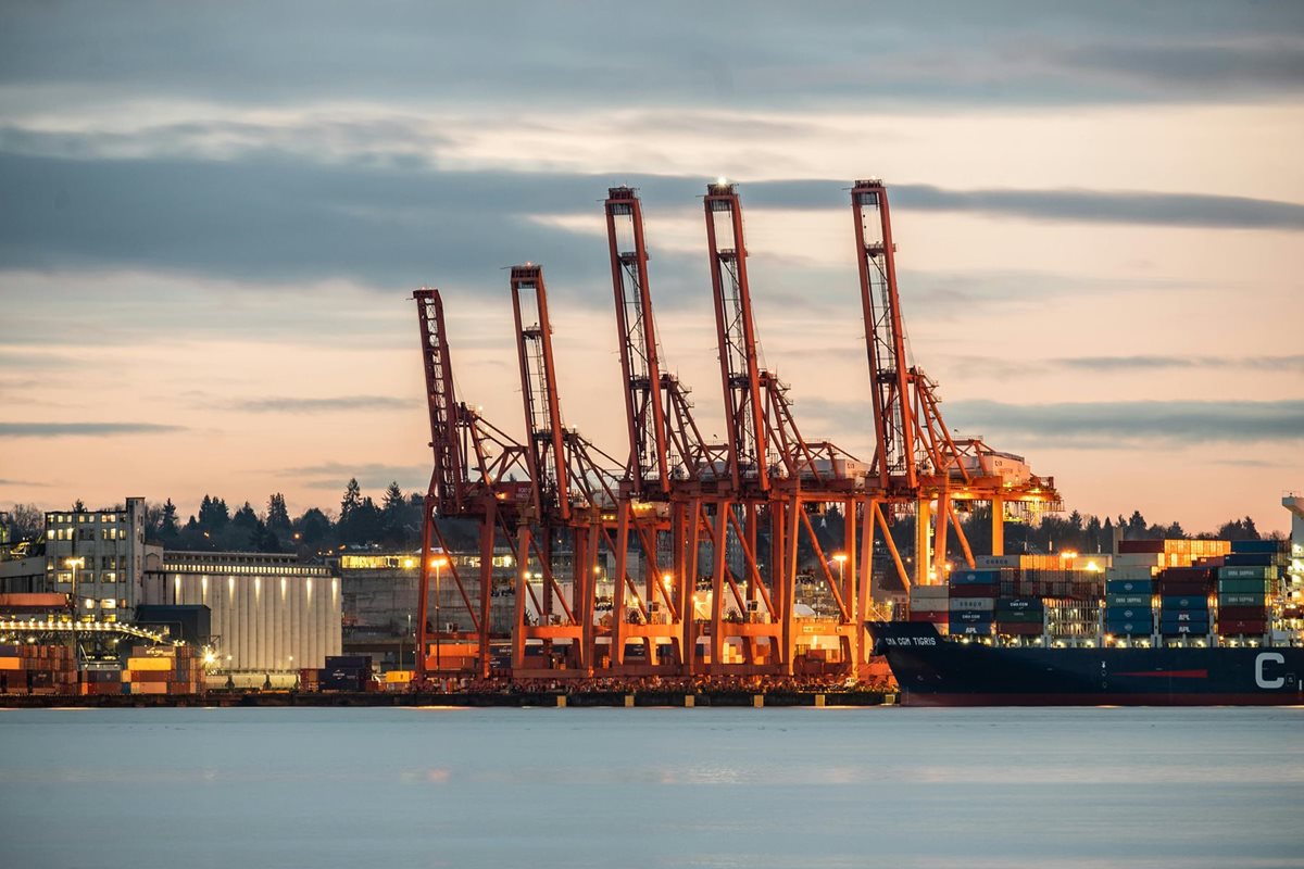 A port in Vancouver.