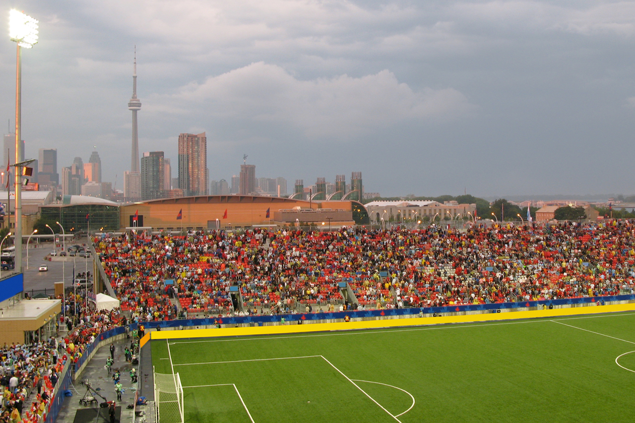 BMO Field, home of Toronto's games in the 2026 World Cup