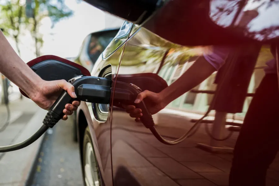 FLO EV charging in action